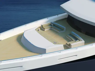 Elandess motor yacht 3D model