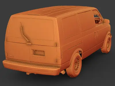 GMC Safari RAW Scan 3D model