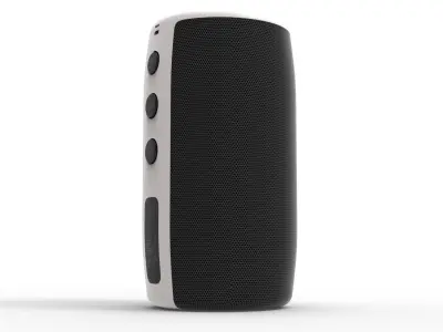 SPEAKER WHITE 3D model