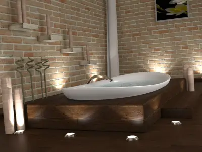 Bathroom 17 3D model