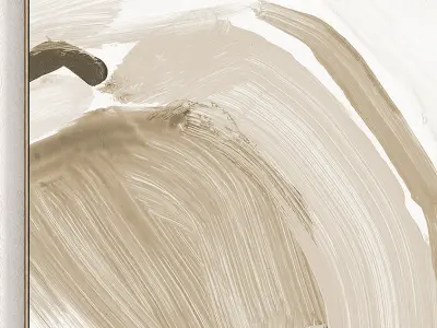 Plaster Two Photo Frame 254 Low-poly 3D model