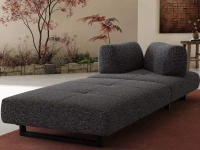 Parisian interior scene 3D model