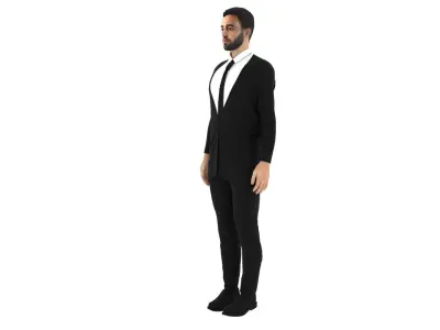Bruno Fernandes Low-poly 3D model