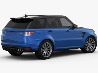 Range Rover Sport SVR 2015 3D model