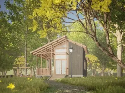 034Smallhouse1f58m2 3D model
