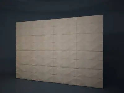 02 FORMAKO 3D WALL Low-poly 3D model