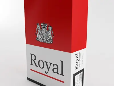 Cigarette Pack 3D model