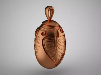 Bead Necklace 3D print model