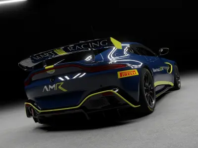 Aston Marin Vantage GT4 3D model
