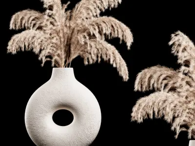 Vase dee Pampas 2 3D model
