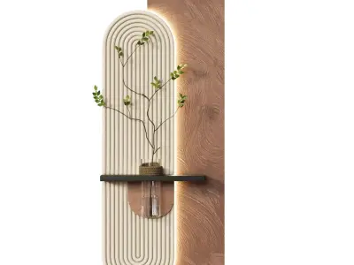 Light Wall Decor Collection 04 3D model