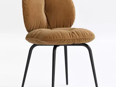 MULLIT luxury chair 3d model Low-poly 3D model