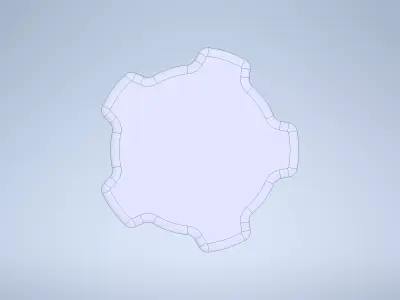 Subaru Oil Fill Cap 3D print model