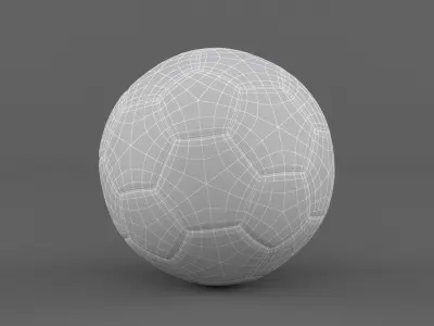 Soccer Ball 3D model 42