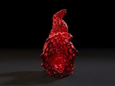 Garden Rooster 3D print model