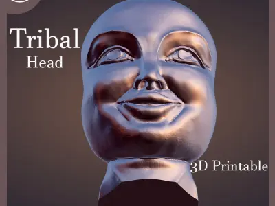 Tribal Face Free 3D print model