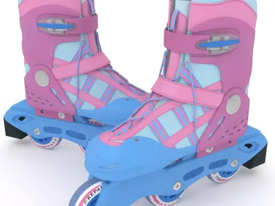 Roller skates KEPAI  3D model