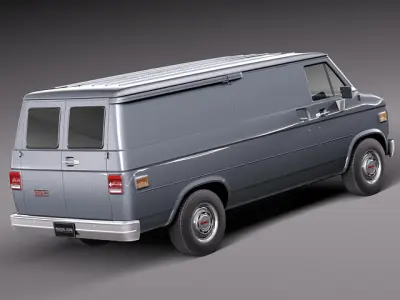 GMC vandura 1983-1991 3D model