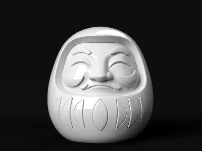 Daruma 3D print model