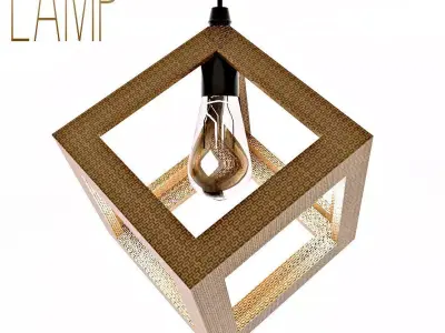 Lamp modern 3D model