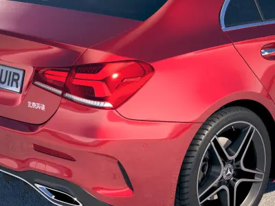 Mercedes-Benz A-Class L Sedan CN 2019 3D model