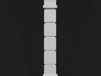 Column Decorative 21 3D model