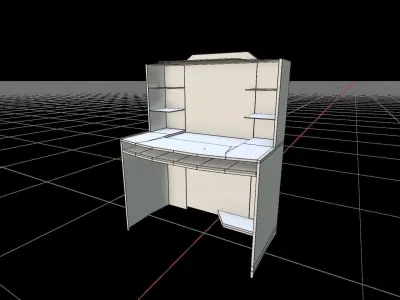 Dressing table 3D model