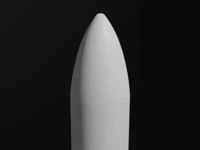 Atlas V Rocket 3D model