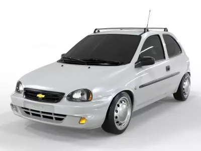 Chevrolet Corsa 2001 3D model