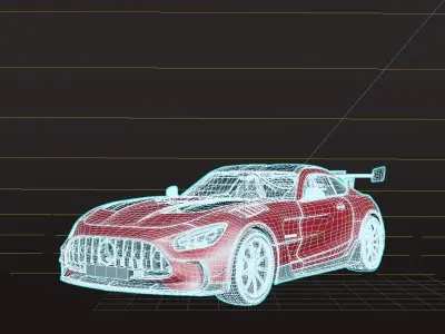 Mercedes Benz AMG GT  3D model