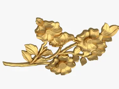 Classic decor ornament 267 3D model