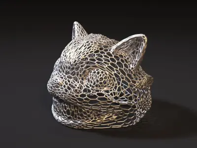 Cheshire Cat 3D print model