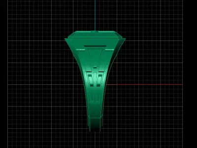 Print Ready STL 3DM  Gents Rings Diamond Men Ring  3D print model 63