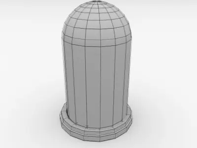 Dome Glass 3D model