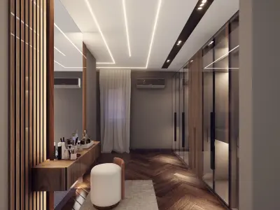 Master Bedroom Interior 3D model