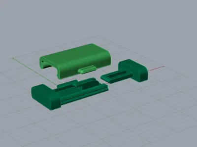 gold lock gl0009 3D print model