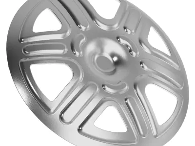 Exquisite Car Wheel Cap 3D print model