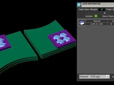 Cufflinks 3D print model