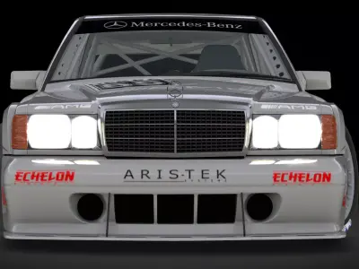 Mersedes-Benz 190E Evo 3D model