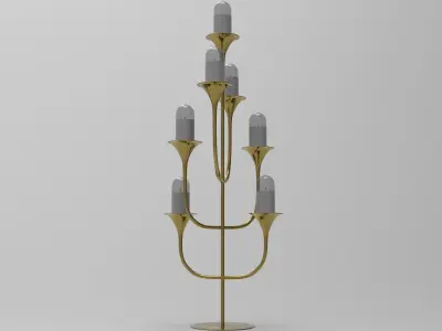 Estro Candlestick 3D model