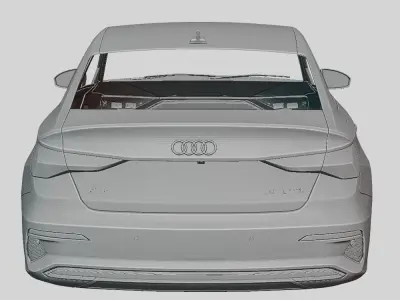 Audi A3 Sedan Premium 2020 Printable Body  3D print model