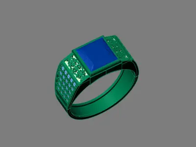 STL 3DM Gents Rings Ready Models Mens Rings 3D print model 3D print model