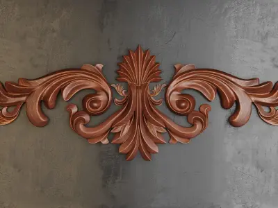 ornament 3D model 2