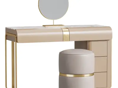  Dressing table 04 3D model