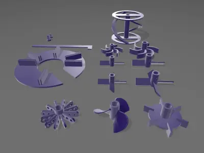 Stirring Laboratory kit 3D print model