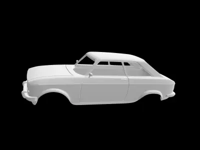 Peugeot 304 Coupe 3D print model