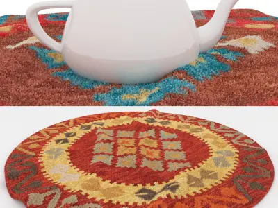 Rugs No 342 Low-poly 3D model
