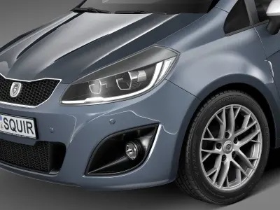 Generic Hatchback 2016 3D model