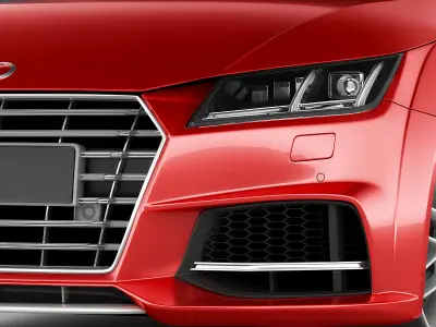 Audi TTs 2015 3D model