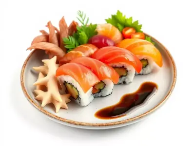 Gourmet Sushi Plate D Model Pack Low-poly 3D model